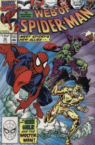 Web of Spider-Man, The #66 VF/NM; Marvel | save on shipping - details inside