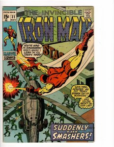 IRONMAN  31 VF+ 8.5 1st APPEARANCE KEVIN O'BRIEN