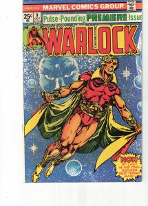 Warlock #9 (1975)  1st Jim Starlin Art key! High-grade Gamora! Magus! NM- Thanos