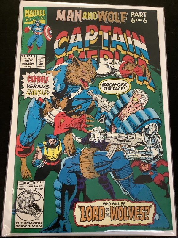 Captain America #407 (1992)