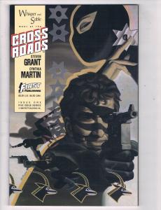 Cross Roads #1 VF/NM First Publishing Comic Book Grant 1988 DE47 AD33