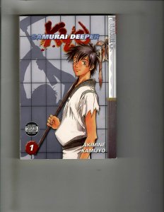 6 Samurai Deeper Tokyopop Manga Books # 1 2 3 4 5 6 Akimine Kamijyo Action BC3 