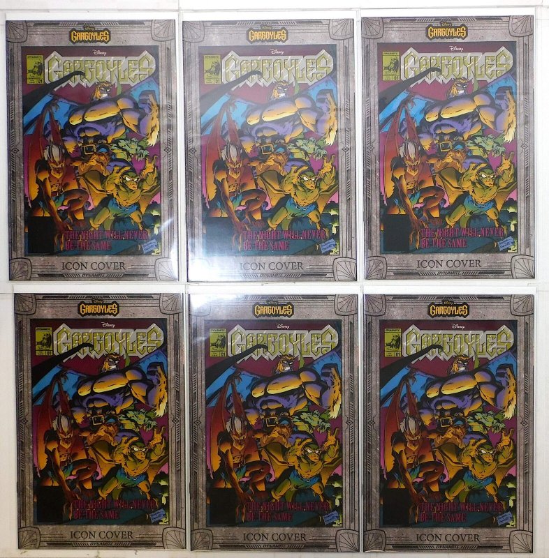 Gargoyles Lot of 6 #1 I x6 (2022) Dynamite Limited 1:10 Incentive Var Comics