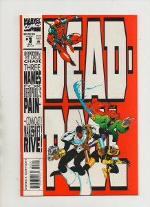 Deadpool: The Circle Chase #3 - Names For Pain - (Grade 9.2) 1993