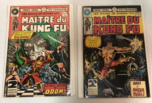 Maitre Du Kung Fu En Francaise (1978) #44-47 F-/VF- Set ~ Heritage Comics | Zeck