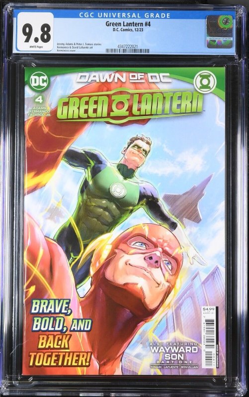Green Lantern #4 CGC 9.8 1st Appearance of Korg Son of Sinestro DC