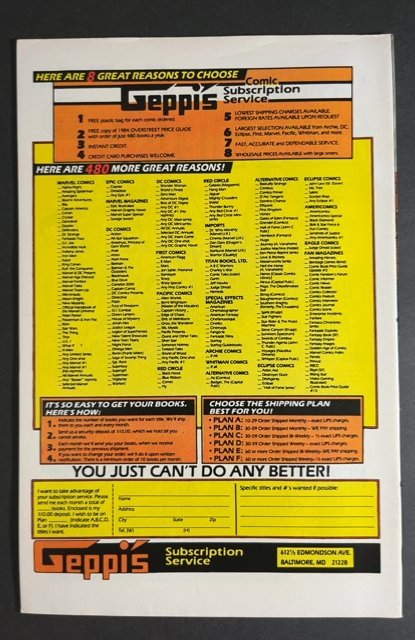 Hall of Fame Featuring the THUNDER Agents #3 (1983)