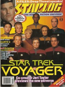 Starlog #211 VF ; Starlog | Magazine Star Trek Voyager