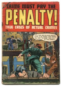 Crime Must Pay The Penalty #38 1954- man in drag story G