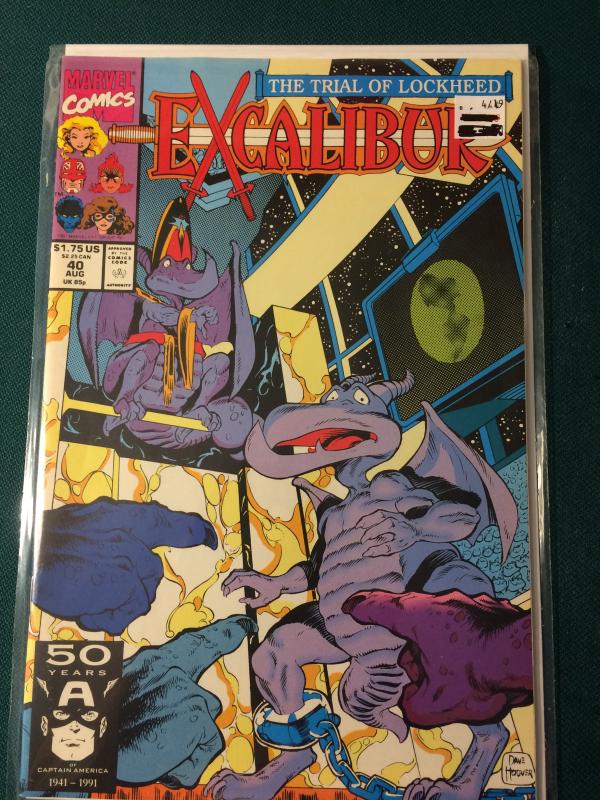 Excalibur #40 The Trial of Lockheed