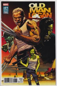 Old Man Logan #21 Land Cover (2017) Old Man Logan
