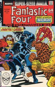 Fantastic Four (Vol. 1) Annual #21 FN ; Marvel | Evolutionary War Inhumans Black