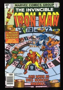 Iron Man #123 VF+ 8.5 early Demon in a Bottle!