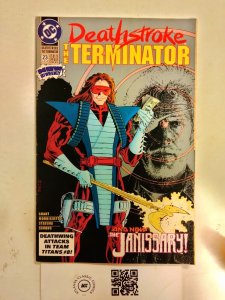 Deathstroke The Terminator #23 VF- DC Comics comic book 18 JW47