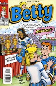 Betty #151 GD ; Archie | low grade comic Football Cheerleader