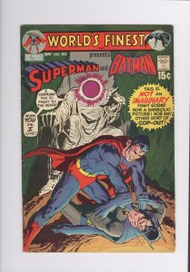 World's Finest Comics # 202   FN/VF  (1971)  Superman and Batman