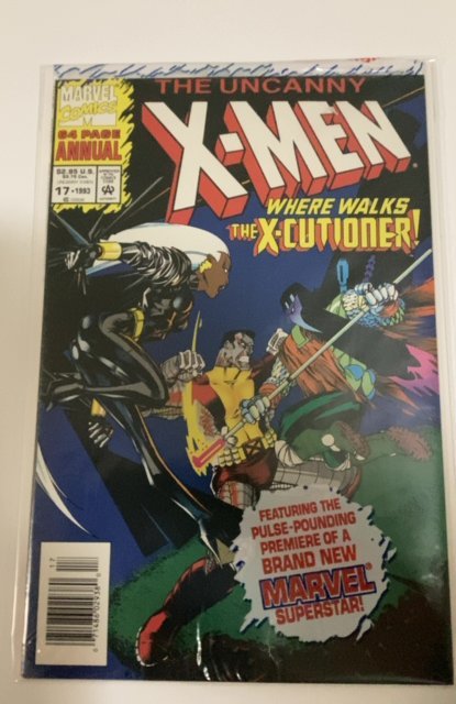 The Uncanny X-Men Annual #17 Newsstand Edition (1993) nm