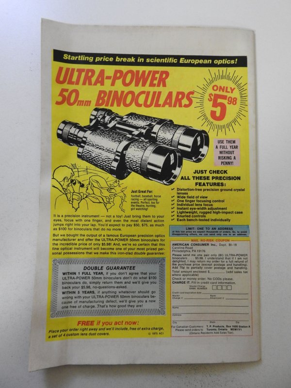 Uncanny Tales #12 (1975) FN- Condition! ink fc