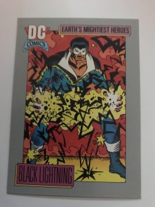 BLACK LIGHTNING #35 card : 1992 DC Universe Series 1, NM/M, Impel, T VonEden art