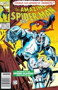 Amazing Spider-Man, The #371 (Newsstand) VF ; Marvel | Invasion of the Spider-Sl