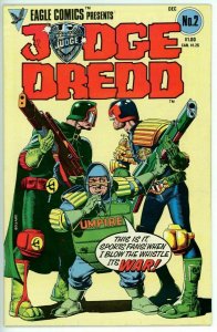 Judge Dredd #2 (1983 Eagle) - 9.0 VF/NM *The Oxygen Board*