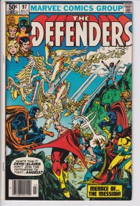 DEFENDERS #97 NEWSSTAND (Jul 1981 FVF 7.0 white! See description