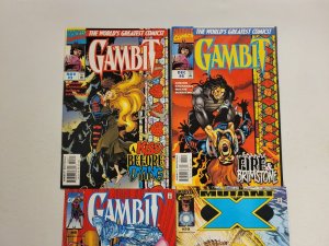 4 Marvel Comics #3 4 9 Gambit + #29 Mutant X 45 TJ15