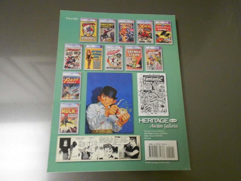 2007 HERITAGE Comics Comic Art Catalog JANOWICZ Porter HALL Collection 360 pgs