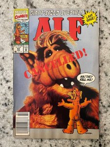 Alf # 50 FN Marvel Comic Book Last Issue Photo Cover Alien Life Form J915 
