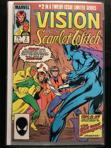 The Vision and the Scarlet Witch #2 Direct Edition (1985)
