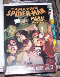 Amazing Spider-Man #16 (May 2015, Marvel) peter parker silk ghost