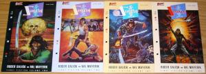 First Fiction: Sensei #1-4 VF/NM complete series VAL MAYERIK roger salick 2 3