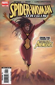 Spider-Woman: Origin #1 VF ; Marvel | Bendis - Luna Brothers