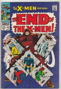 X-Men #46 (Jul-68) FN/VF Mid-High-Grade X-Men