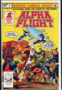 Alpha Flight #1 (1983) Alpha Flight [Key Issue]