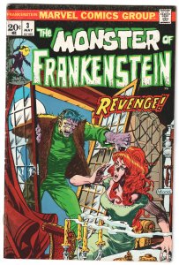 The Frankenstein Monster #3 (1973)