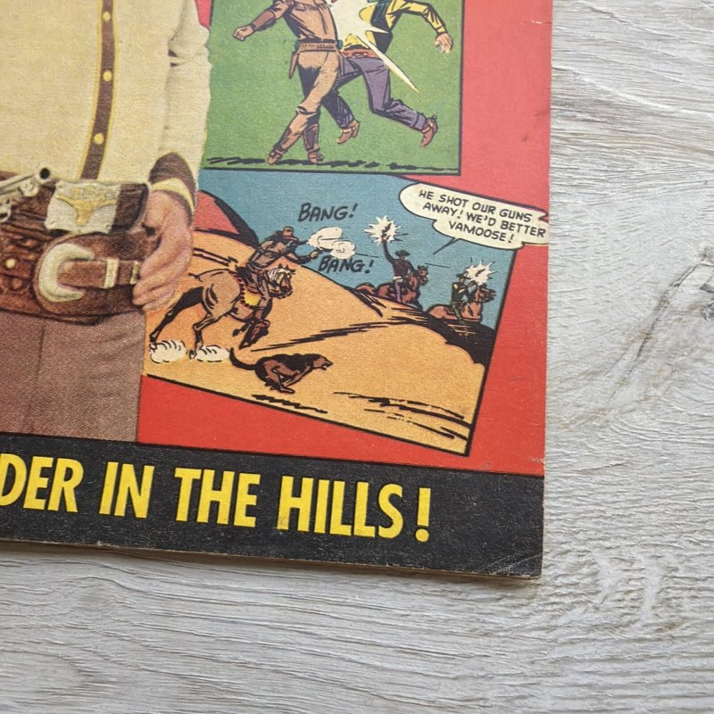 Tex Ritter Western #15 1953 Fawcett
