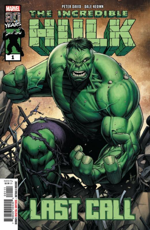 INCREDIBLE HULK LAST CALL #1   759606094455