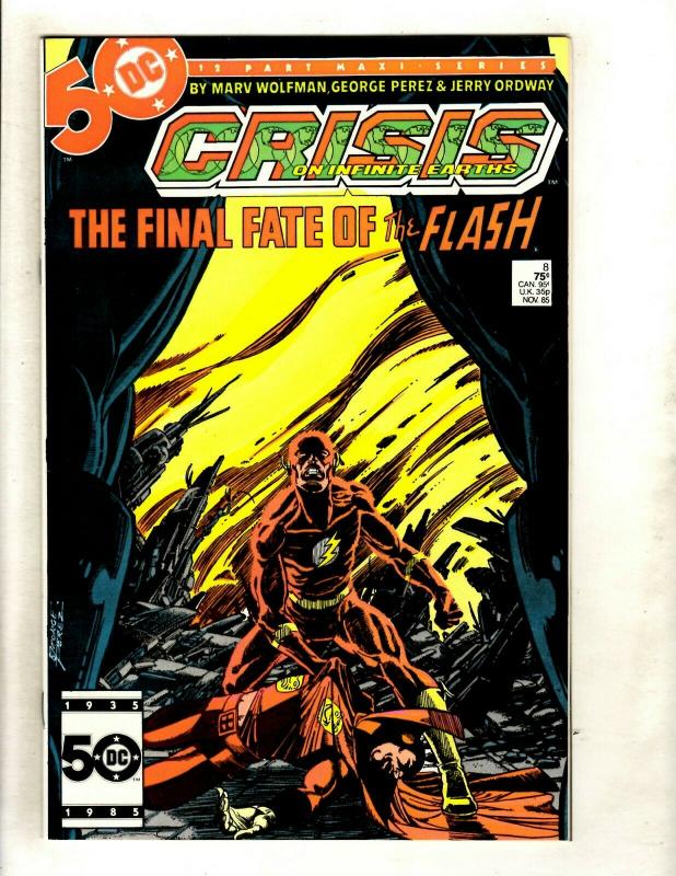 Crisis On Infinite Earths Complete DC Comics # 1 2 3 4 5 6 7 8 9 10 11 12 NM GK5