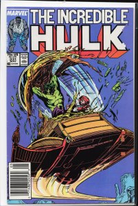 The Incredible Hulk #331 Newsstand Edition (1987) Hulk