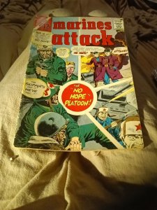 Marines Attack #6 VINTAGE 1965 Charlton Comics Silver Age Korean War Stories