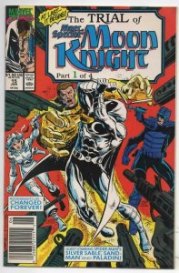 MOON KNIGHT #15 VF/NM Marc Spector 1990 Sandman Marvel more MK in store 