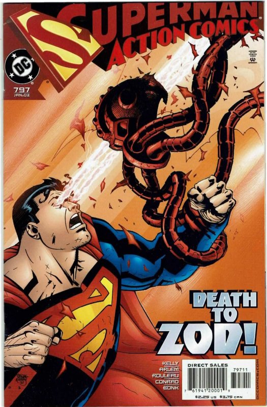 Action Comics #797 Joe Kelly General Zod NM