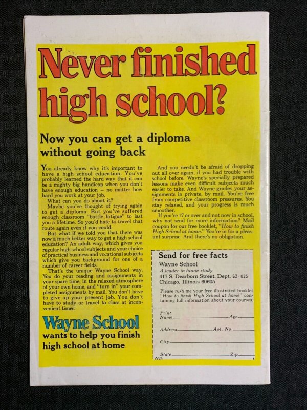 1974 THE FRANKENSTEIN MONSTER #15 FN 6.0 Marvel Comics  