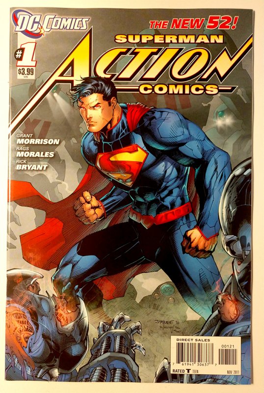 Action Comics #1 (9.4, 2011) Lee Cover