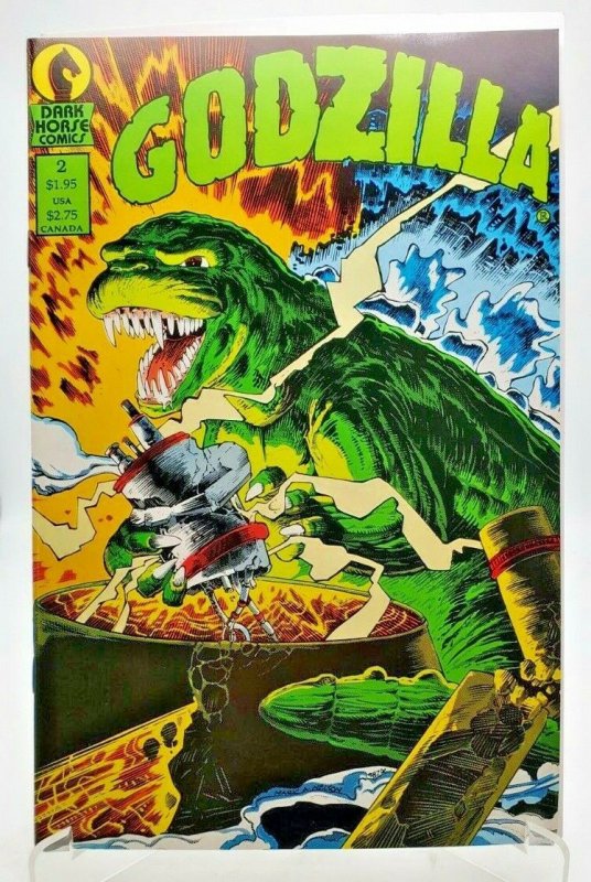 GODZILLA #2  (1988 Series)   (DARK HORSE)    Near Mint+ 