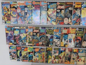 Huge Lot of 150+ Golden-Bronze Comics W/ Batman, World's Finest, Superman