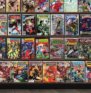 Huge Lot 130+ Comics with Adventures Of Superman, Wolverine & More!