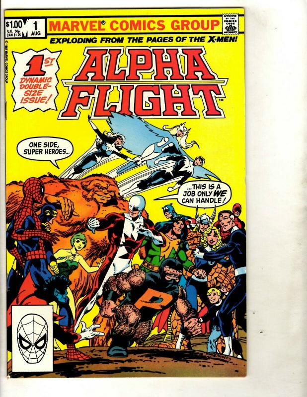 12 Marvel Comics Alpha Flight #1 28 29 33 34 35 52 53 + Pendragon #1 6 10 13 DS1