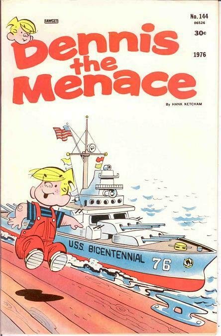 DENNIS THE MENACE  (1953-1979) 144 VF May 1976 COMICS BOOK